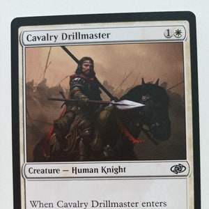 Maître instructeur de cavalerie – Slawomir Maniak - Magic: the Gathering Artproof