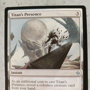 Presencia de Titán – Slawomir Maniak - Magic: the Gathering Artproof