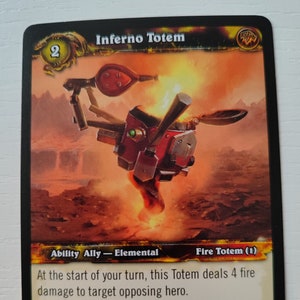Inferno Totem – Slawomir Maniak - World of Warcraft TCG
