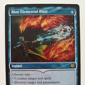 Blue Elemental Blast – Slawomir Maniak - Magic: the Gathering Artproof