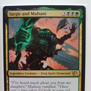 Yargle and Multani – Slawomir Maniak - Magic: the Gathering Artproof