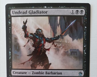 Undead Gladiator – Slawomir Maniak - Magic: the Gathering Artproof
