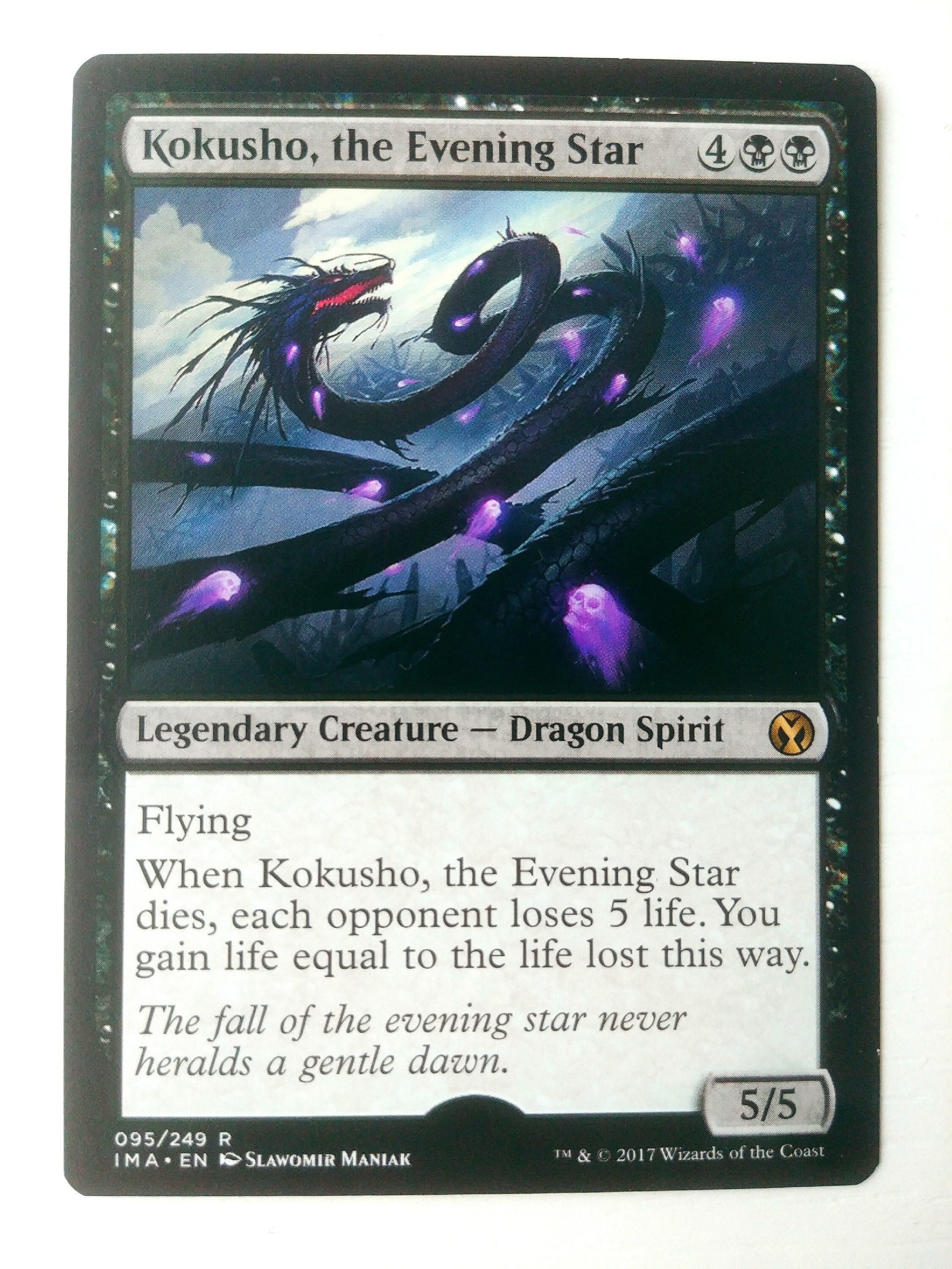 Kokusho, the Evening Star – Slawomir Maniak - Magic: the Gathering