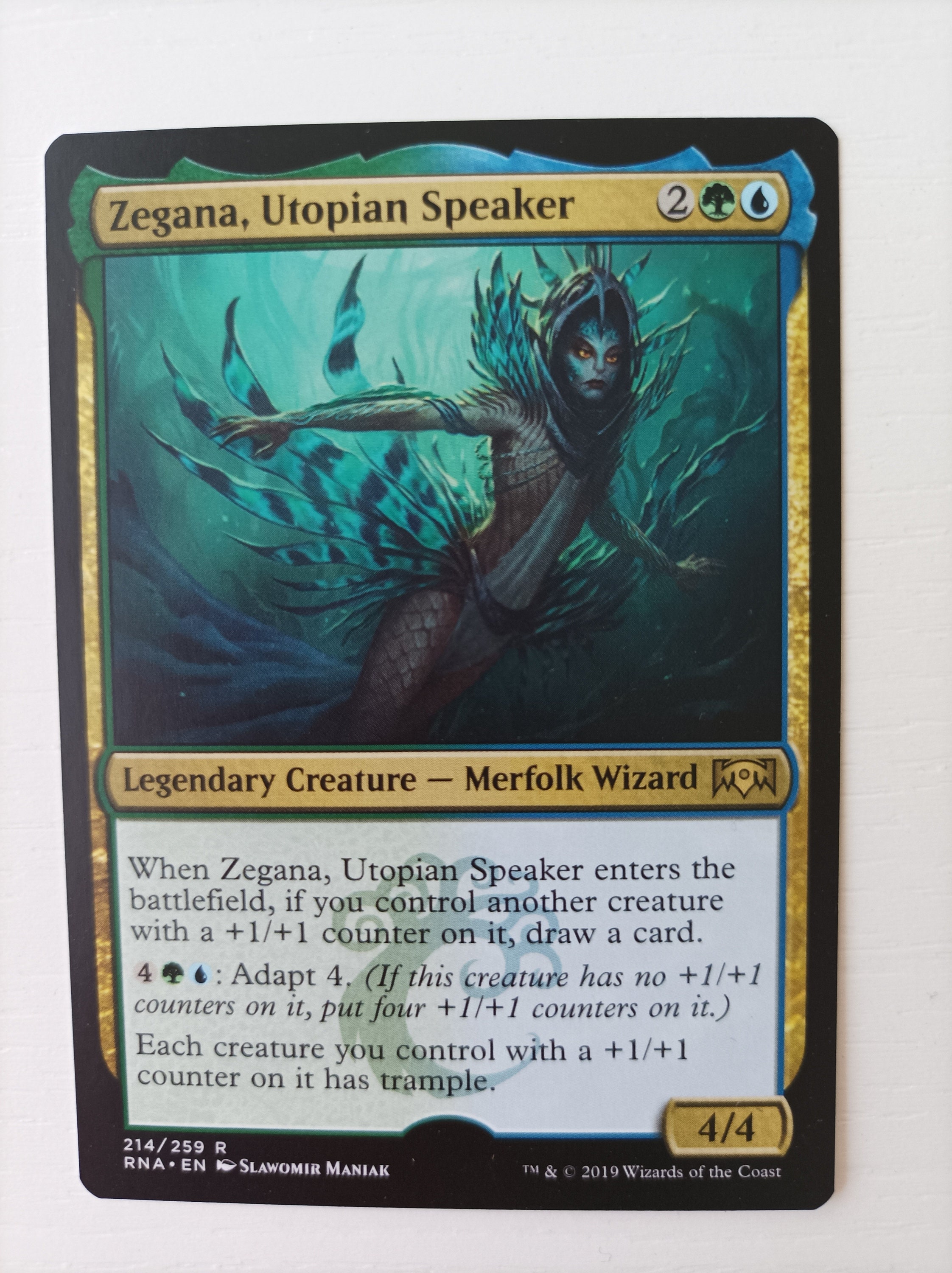 Zegana, Utopian Speaker – Slawomir Maniak - Magic: the Gathering