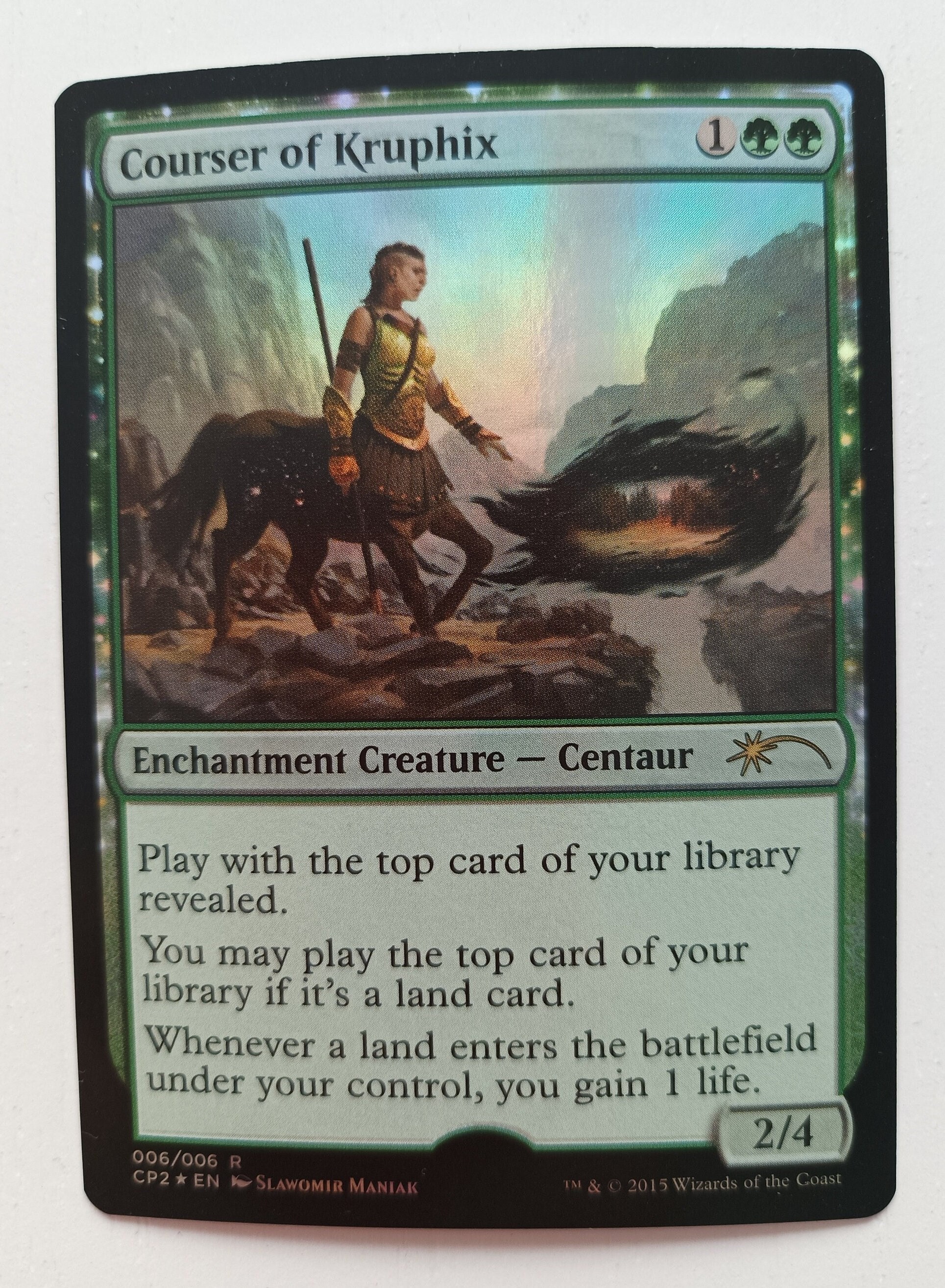 Courser of Kruphix – Slawomir Maniak - Magic: the Gathering Artproof