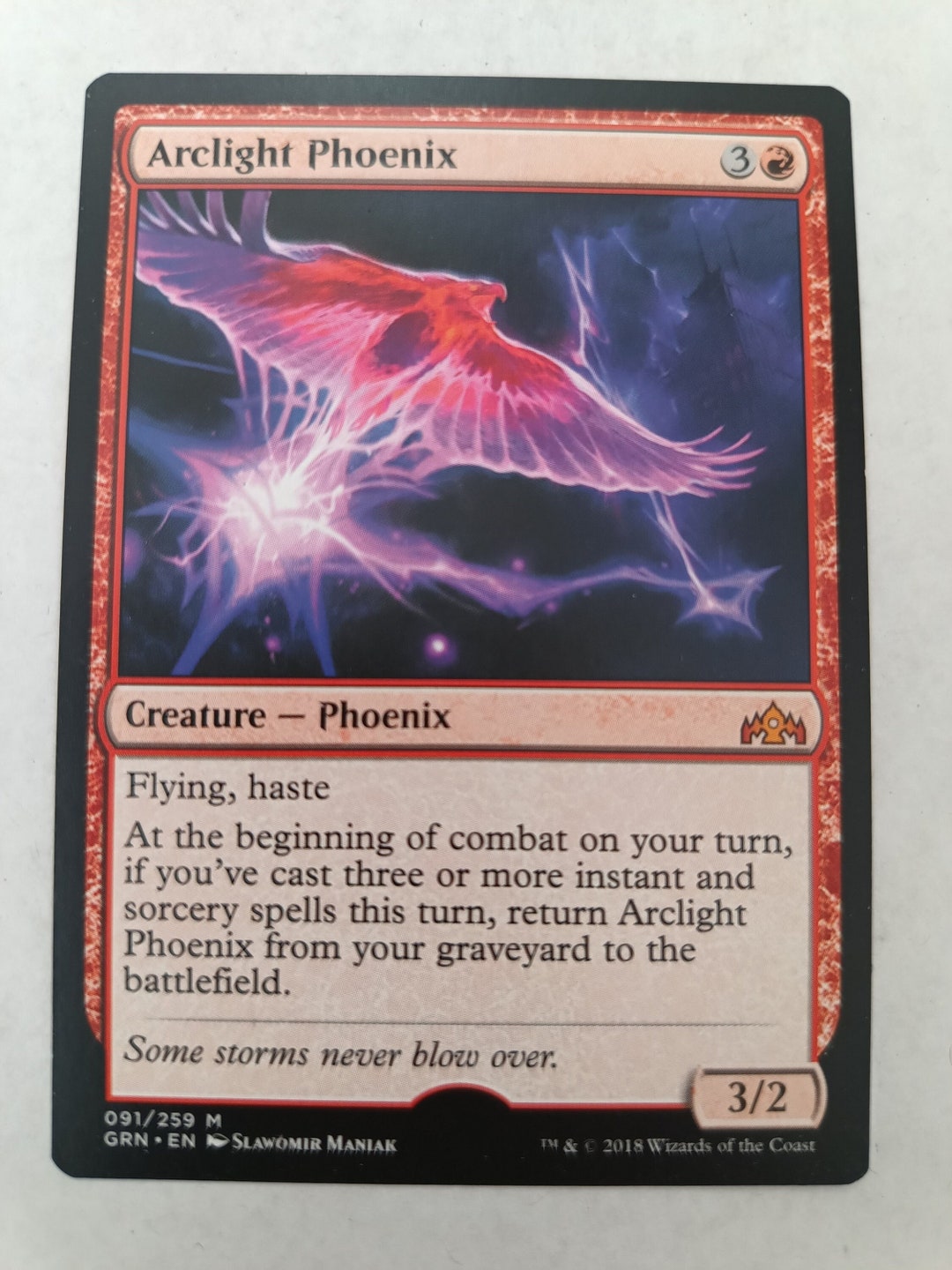 Arclight Phoenix Slawomir Maniak Magic the Gathering Artproof Etsy