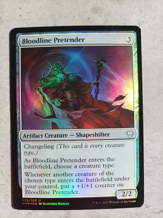 Bloodline Pretender  Slawomir Maniak - Magic: the Gathering Artproof - Etsy