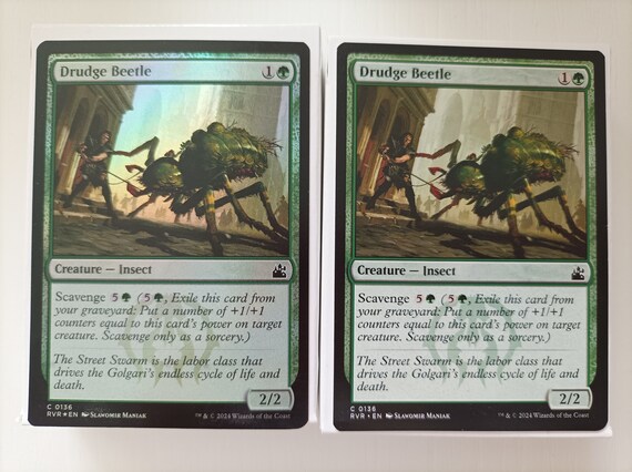 top cards in lord of the rings mtg Magic The Gathering - Ravnica Remastered - Sewer Shambler