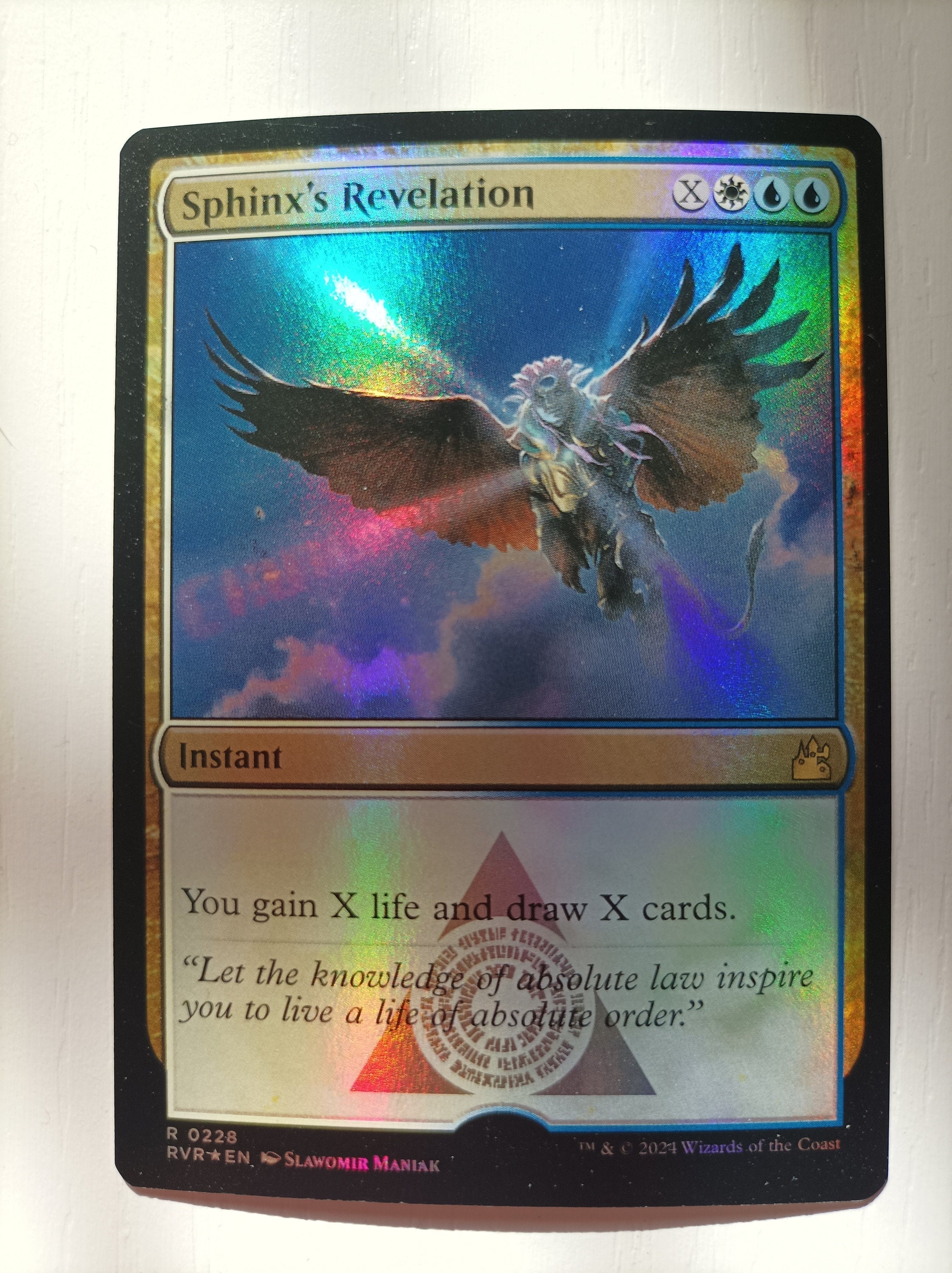 スフィンクスの啓示/Sphinx's Revelation　日本語版４枚セット (旧枠仕様)スフィンクスの啓示⁄Sphinx\u0027s Revelation《英語》BRC