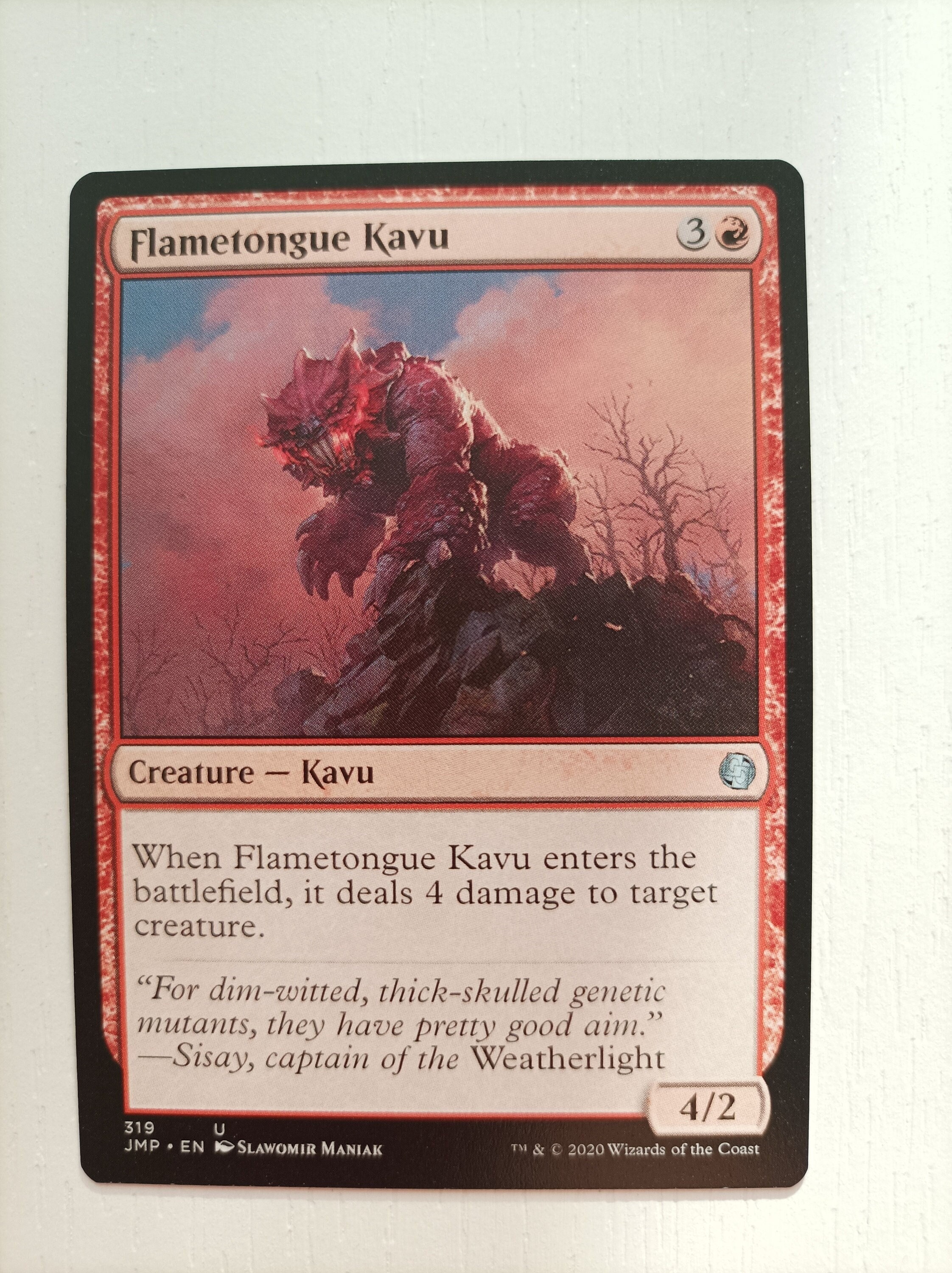 kavu cards mtg Kavu Predator [Masters 25] – TokenMTG main image 1