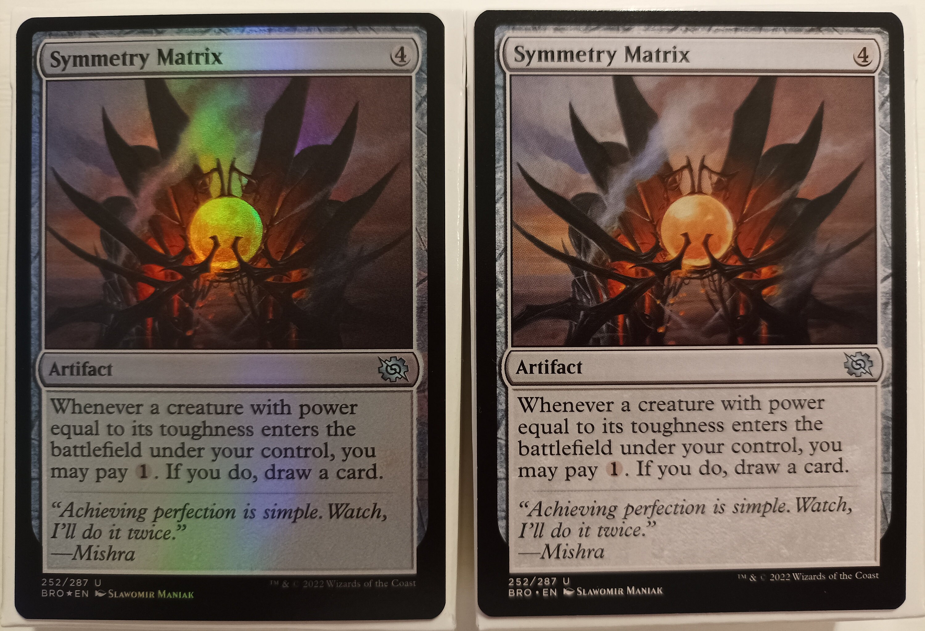 Symmetry Matrix – Slawomir Maniak - Magic: the Gathering Artproof