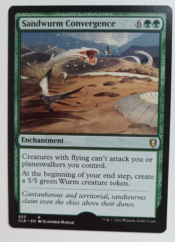 Magic: The Gathering Card – Sandwurm Convergence (Collectible Card Game)