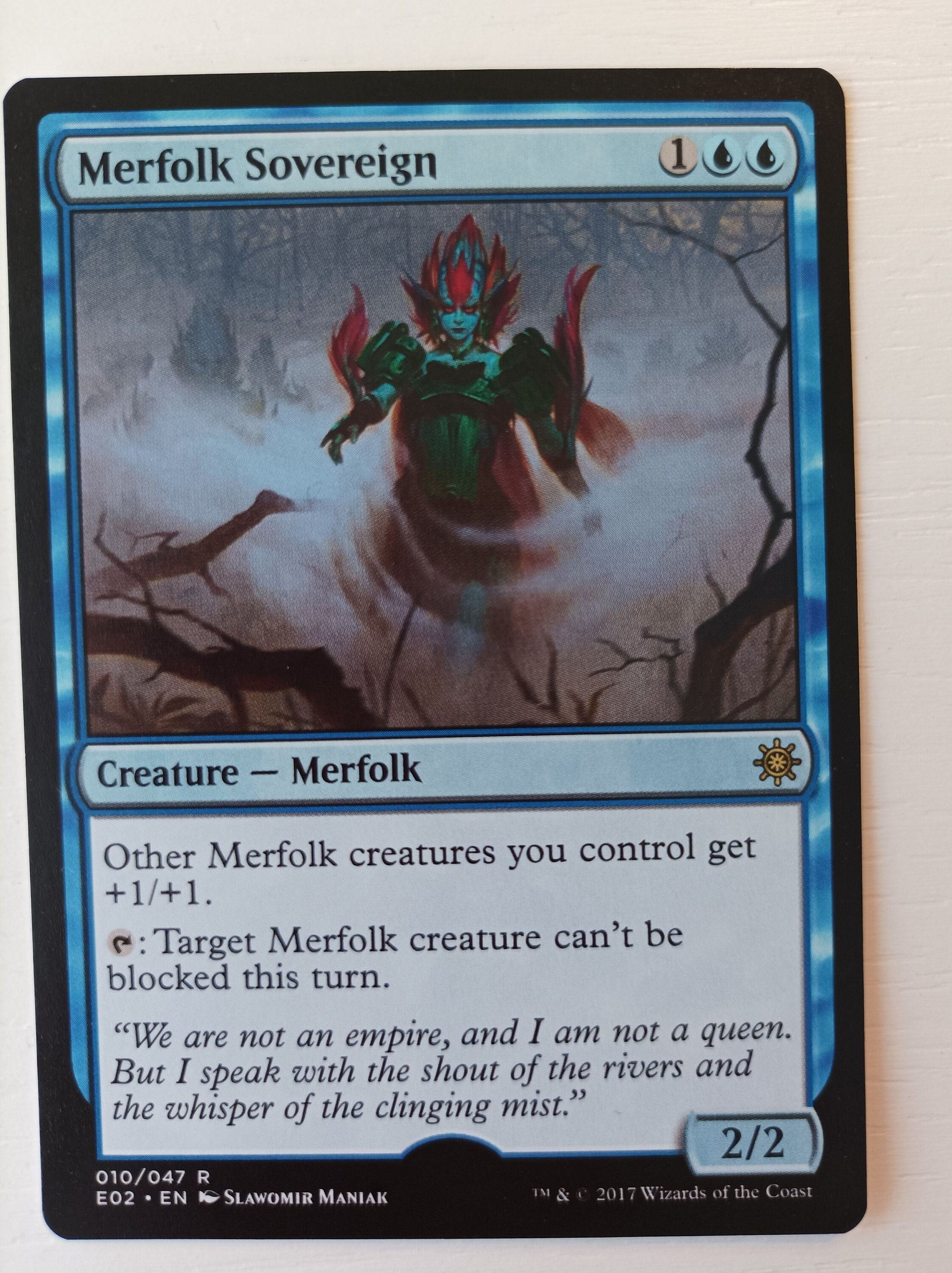Merfolk Sovereign Slawomir Maniak Magic: the Gathering Artproof - Etsy