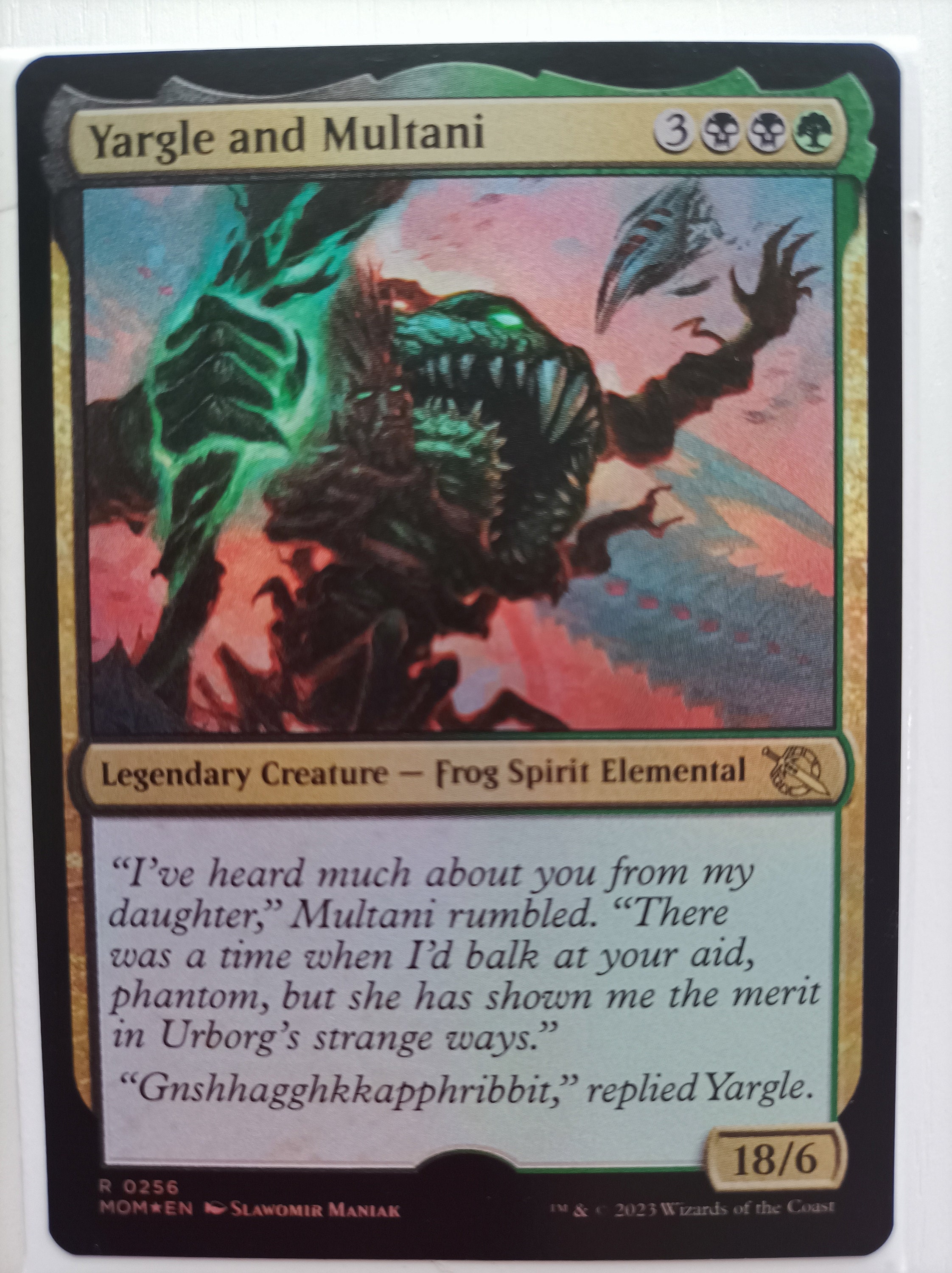 Yargle and Multani – Slawomir Maniak - Magic: the Gathering