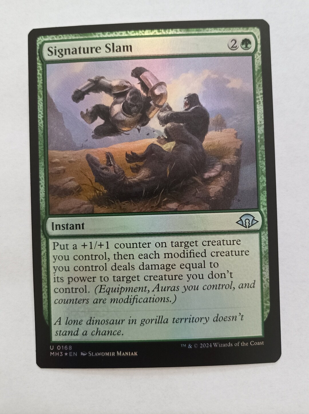 Signature Slam – Slawomir Maniak - Magic: the Gathering Artproof