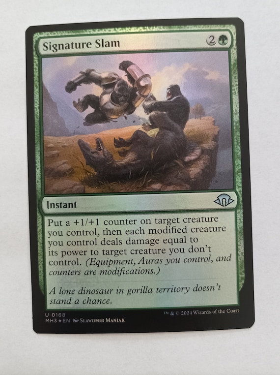 Signature Slam – Slawomir Maniak - Magic: the Gathering Artproof