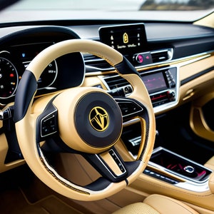 Spinning in Style: A Close-Up of a Sports Car&#39;s Starring Wheel
