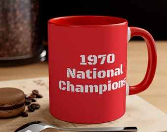 Nebraska Cornhuskers 1970 National Champions Coffee Mug (5 variations in store!)