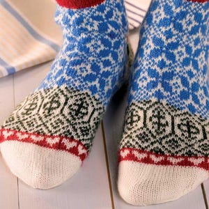 Knitting Pattern, Socks Knitting Pattern, Knit Sock Pattern, Boot Socks Pattern, Wool Socks Pattern