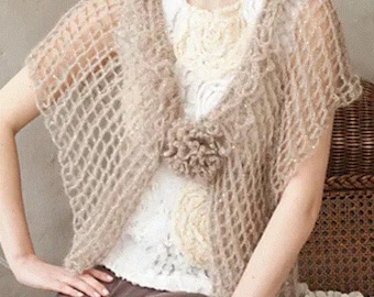 Crochet Pattern, Double Wrap , Crochet Wrap Pattern, Crochet Shawl, EASY Crochet Pattern, crochet pdf pattern, Scarf Crochet Pattern