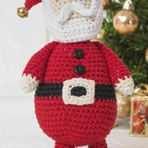Crochet Pattern, Crochet Santa Claus,  Father Christmas,  Christmas Decor, Instant Download PDF Pattern, Amigurumi Pattern