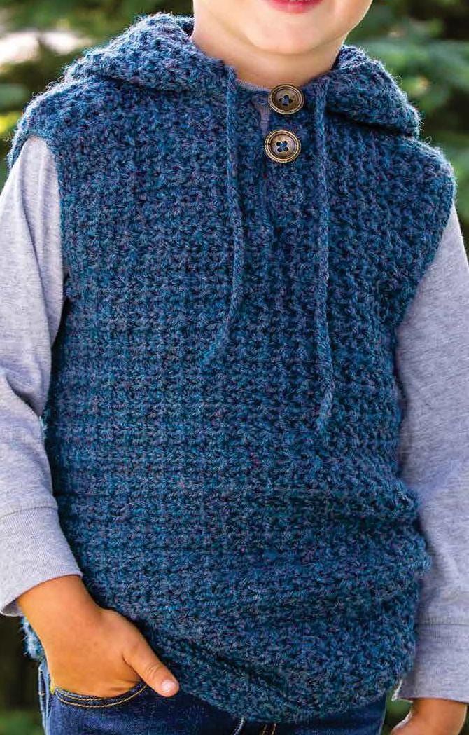 Hooded Sweater Vest - Etsy