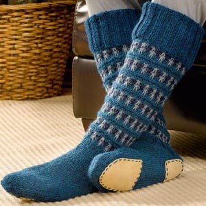 Knitting Pattern, Socks Knitting Pattern, Knit Sock Pattern, Boot Socks Pattern, Wool Socks Pattern