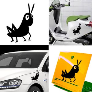 Grasshopper, vinyl sticker