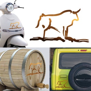 Vinyl sticker Spanish Bull Picasso version II