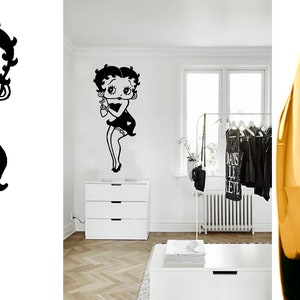 Betty Boop, pegatina de vinilo