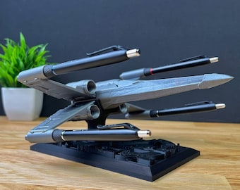 X-Wing fighter Star Wars inspired pen holder