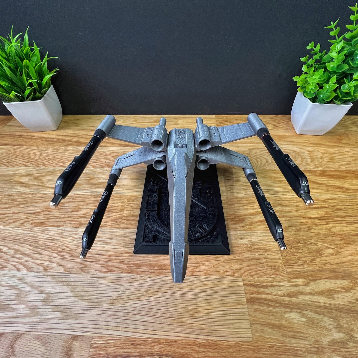 SW Inspired X-Wing Starfighter Pen Holder 1