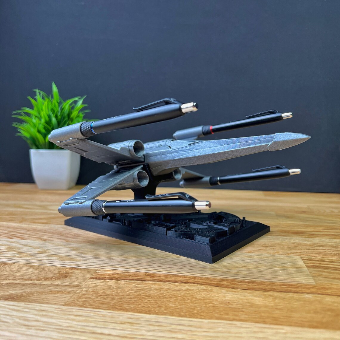 SW Inspired X-Wing Starfighter Pen Holder 2
