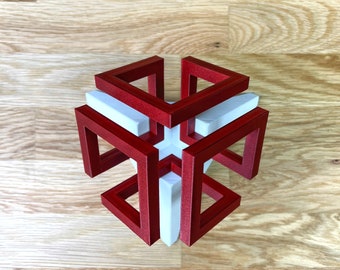 Gridfinity infinity geometric cube