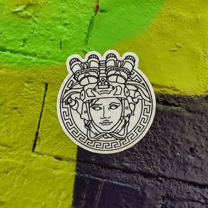 Versvce Sticker White