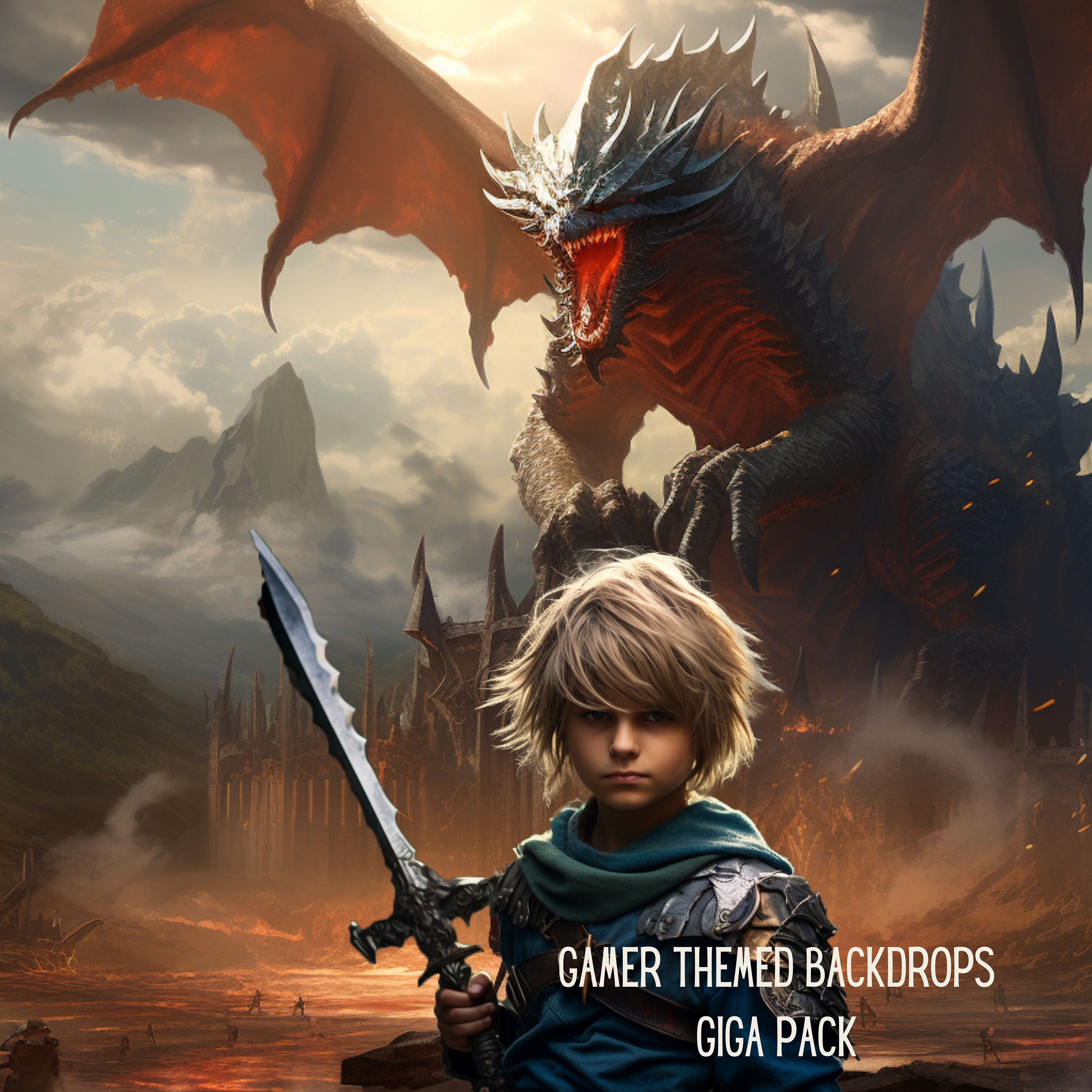 152 Game World Digital Backdrops Gamer Photography Background for ...