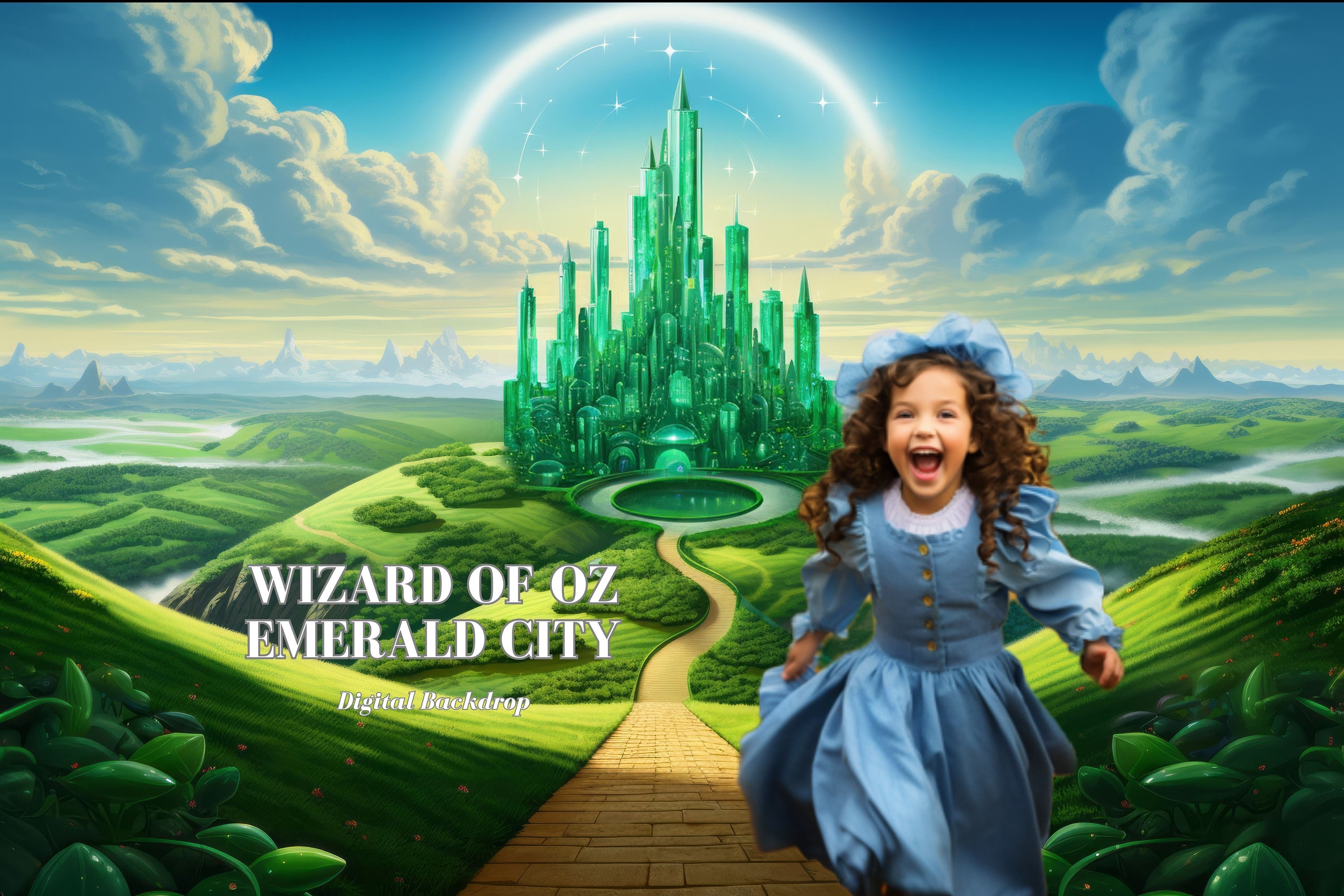 Wizard Of Oz Emerald City - 5D Diamond Painting