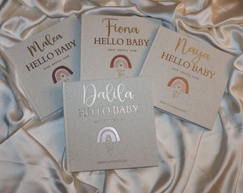 Dein Erstes Jahr - personalisiertes Babybuch