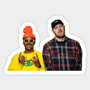 Zack & Kenny Sticker
