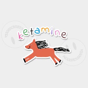 Ketamine Sticker