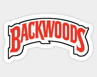 Backwoods Sticker - Laptop, Notebook Decal