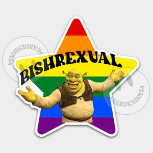 Bishrexual Sticker | Funny Sticker
