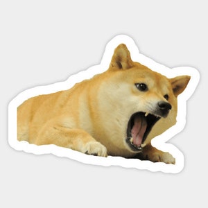Doggo Sticker | Funny Doge Sticker