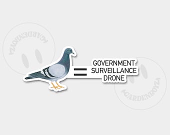 Birds Aren't Real Sticker | Funny Sticker