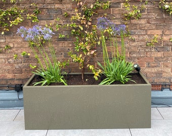 Aluminium Powder Coated Planter | Aluminium Garden Planter | Painted Planters
