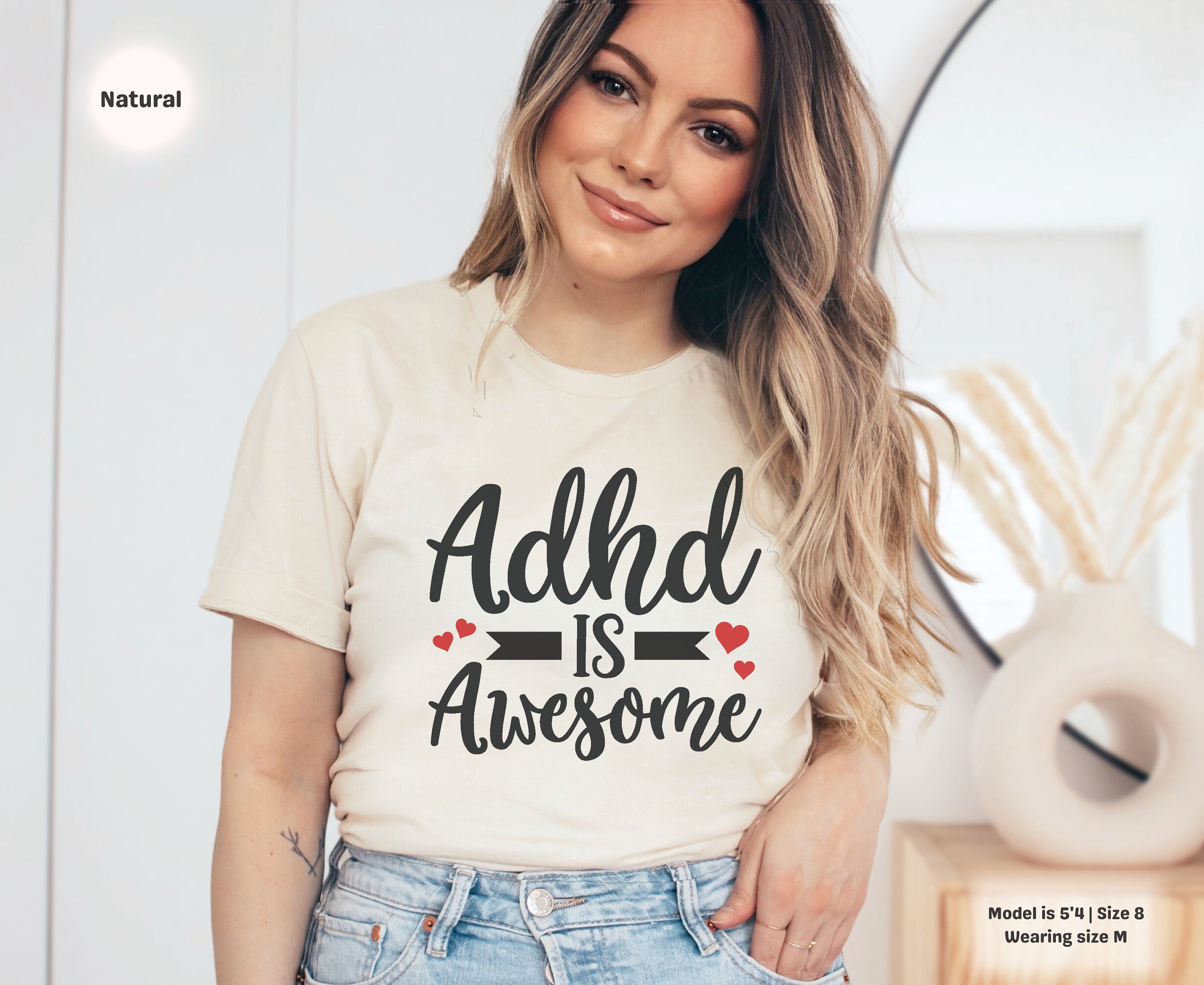 ADHD is Awesome T-shirt Adhd Shirt Adhd Awareness Shirt - Etsy