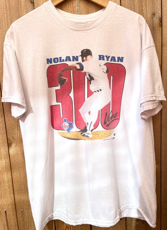 1993 Nolan Ryan "300 Wins" Shirt