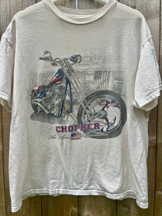 Vintage Chopper Motorcycle Shirt