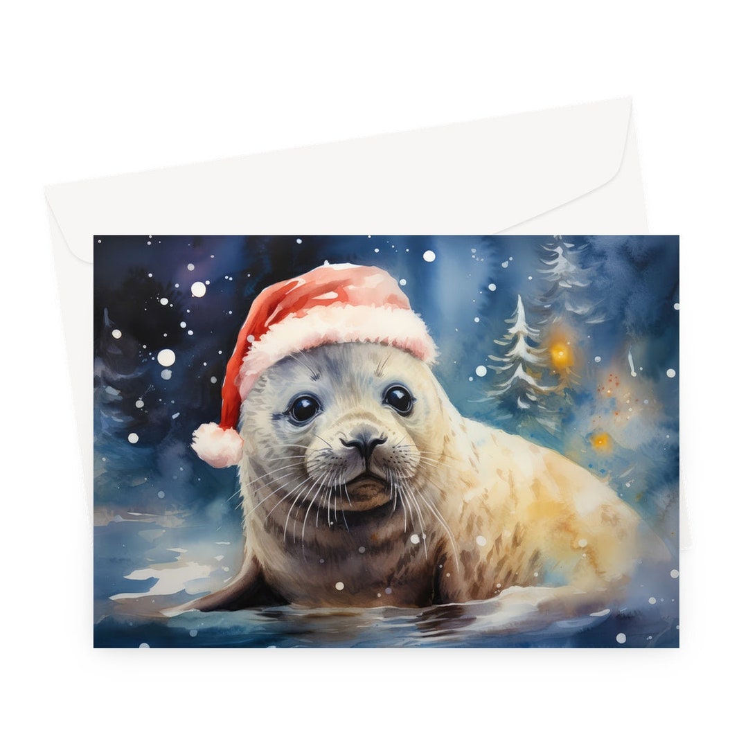Baby Seal Christmas Card Beautiful Christmas Holiday Cards With a