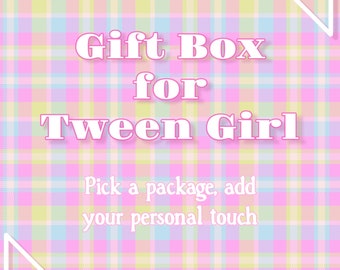 Mystery Gift Box for Tween Girl, Surprise Gift, Pamper Set, Care Package, Thinking of You Box, Gift Basket